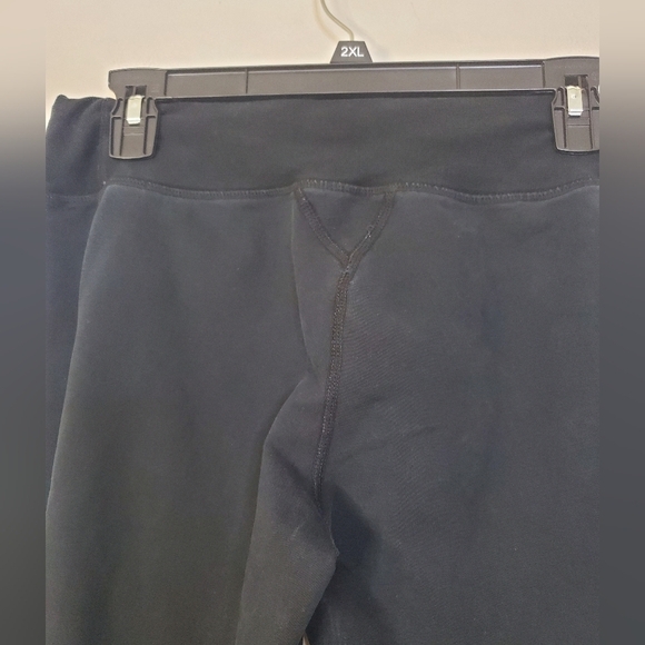 Lululemon Flareleg Pants Drawstring Waist Side Panel Long Legs Big Hip Logo - Picture 12 of 16